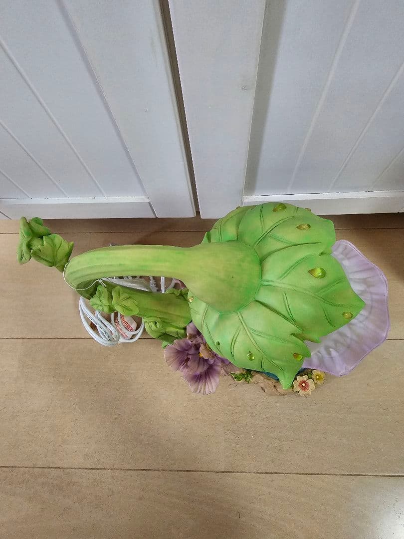 ティンカーベル　ランプ　ライト　ディズニー　置物　フラワー　花　レア　フェアリー