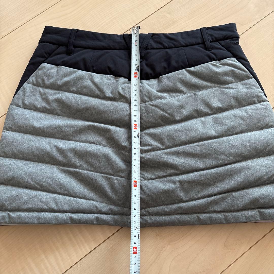 デサント　ゴルフ　中綿　ジャケット　ダウンスカート　2点セット　L グレー黒