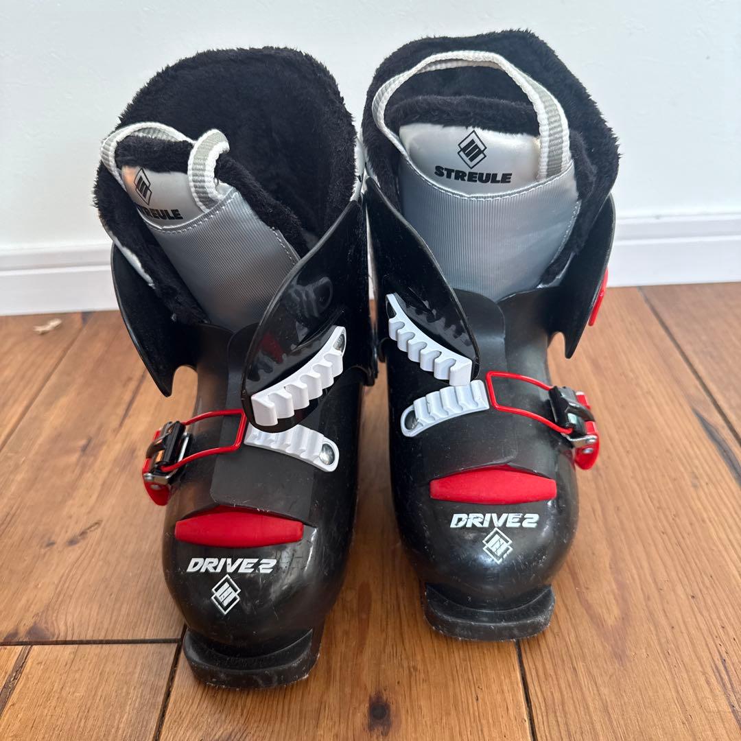 STREUL ST-JG110スキー板　19cmスキー靴　ブーツ　80ストック