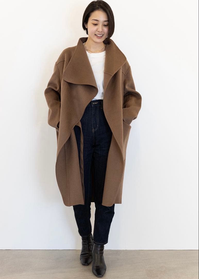 UNIQLO ＋J カシミヤブレンドノーカラーコート