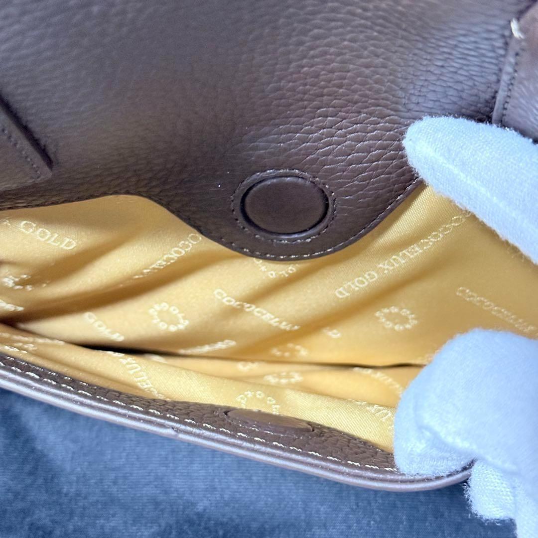 新品✨ココセリュクスゴールド　シュリンクレザー　ヘラクレス　トート　2way