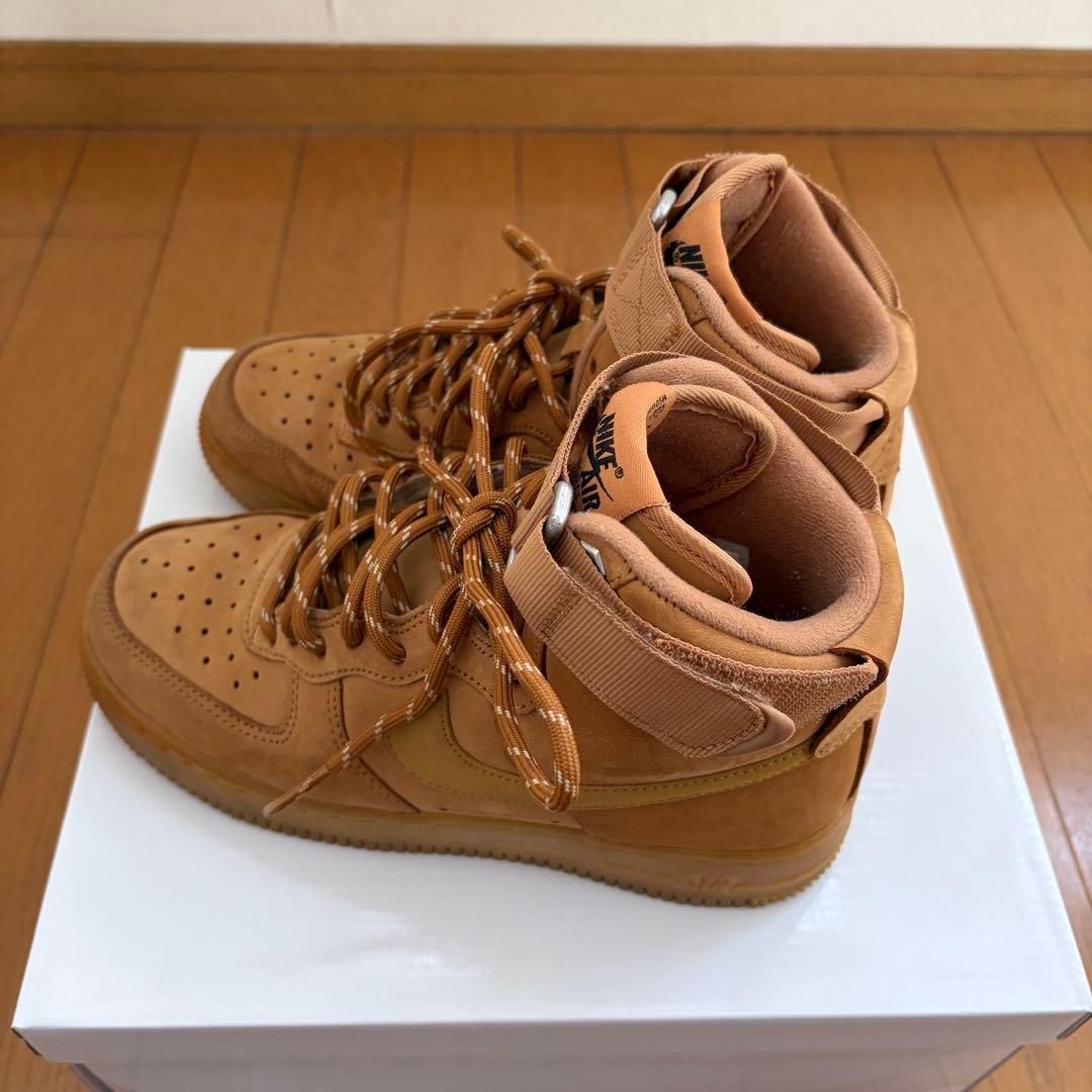 NIKEのAIR FORCE 1 MID ブラウン 23.5