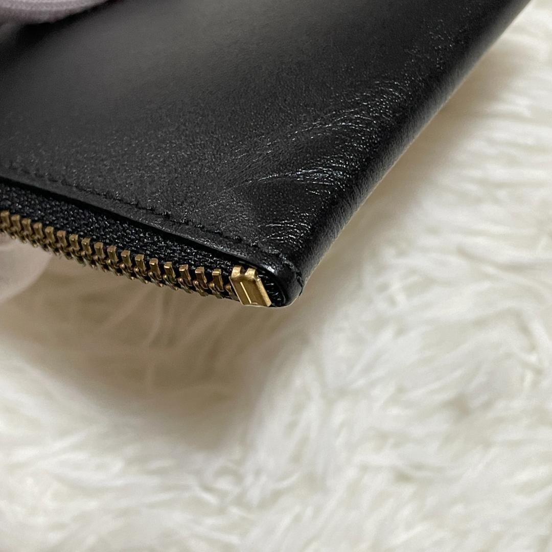 コムデギャルソン　L字ファスナー　ケース　小銭入れ　ブラック　SA3100