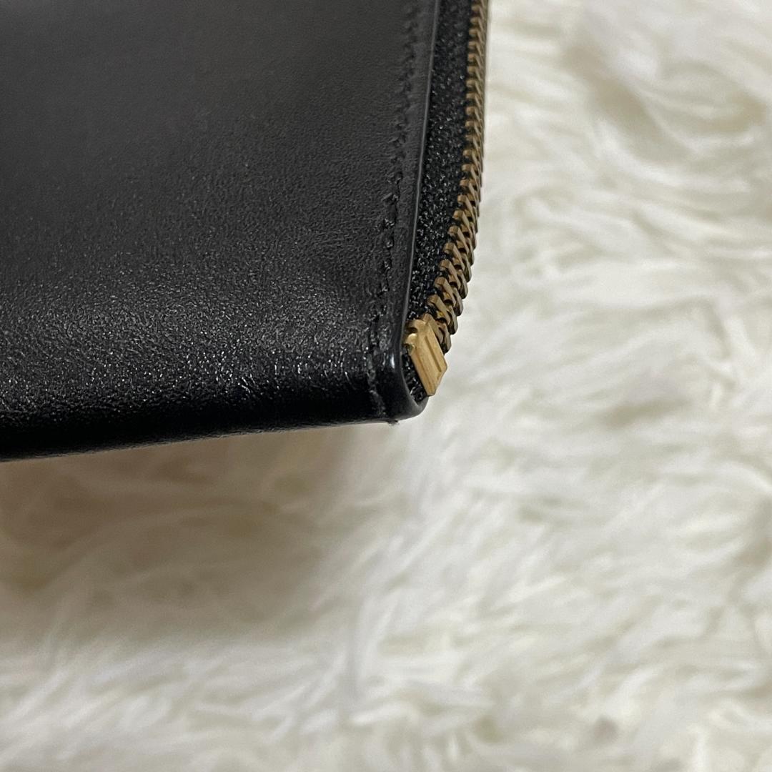 コムデギャルソン　L字ファスナー　ケース　小銭入れ　ブラック　SA3100