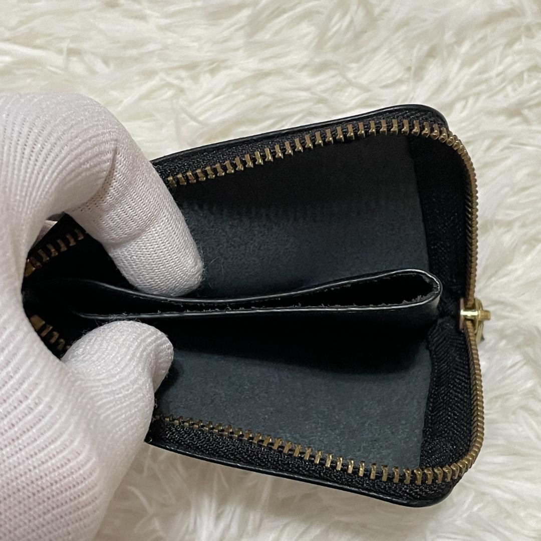 コムデギャルソン　L字ファスナー　ケース　小銭入れ　ブラック　SA3100