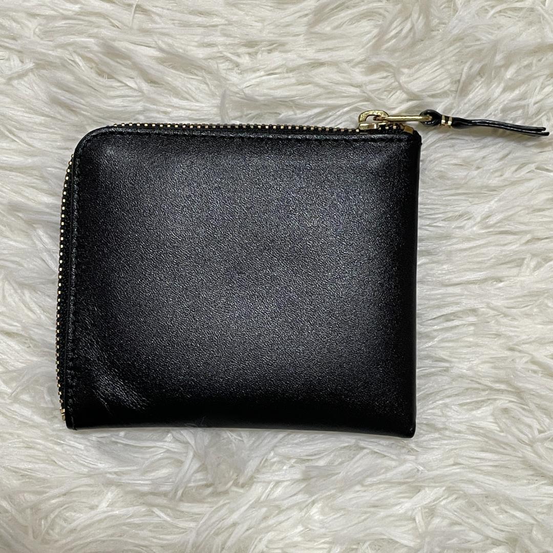コムデギャルソン　L字ファスナー　ケース　小銭入れ　ブラック　SA3100