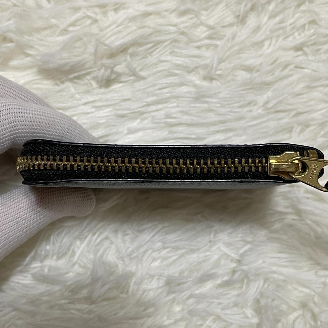 コムデギャルソン　L字ファスナー　ケース　小銭入れ　ブラック　SA3100