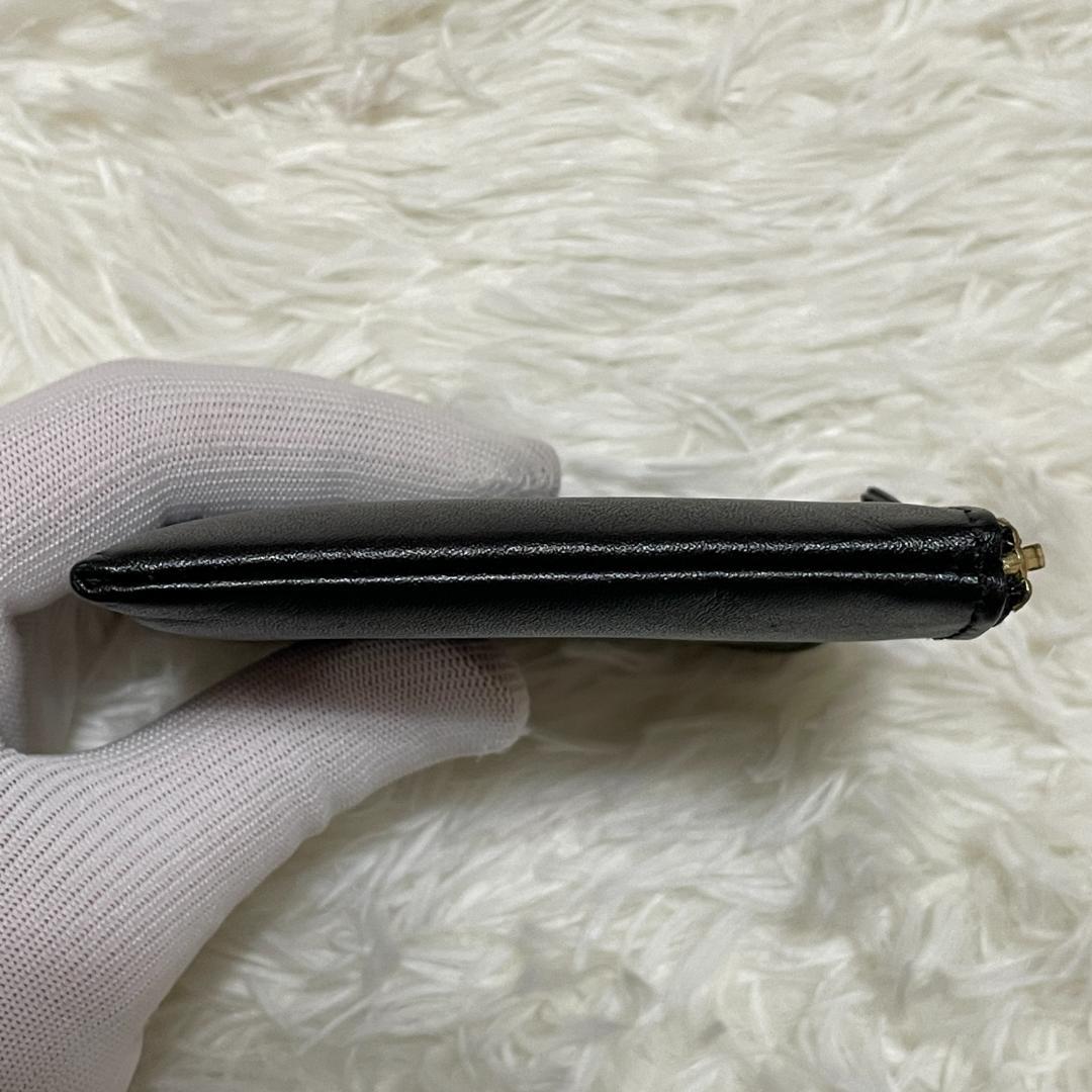 コムデギャルソン　L字ファスナー　ケース　小銭入れ　ブラック　SA3100