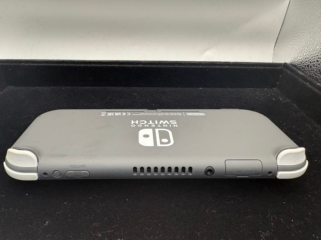 【ジャンク品】Nintendo Switch Lite グレー 本体、SDカード
