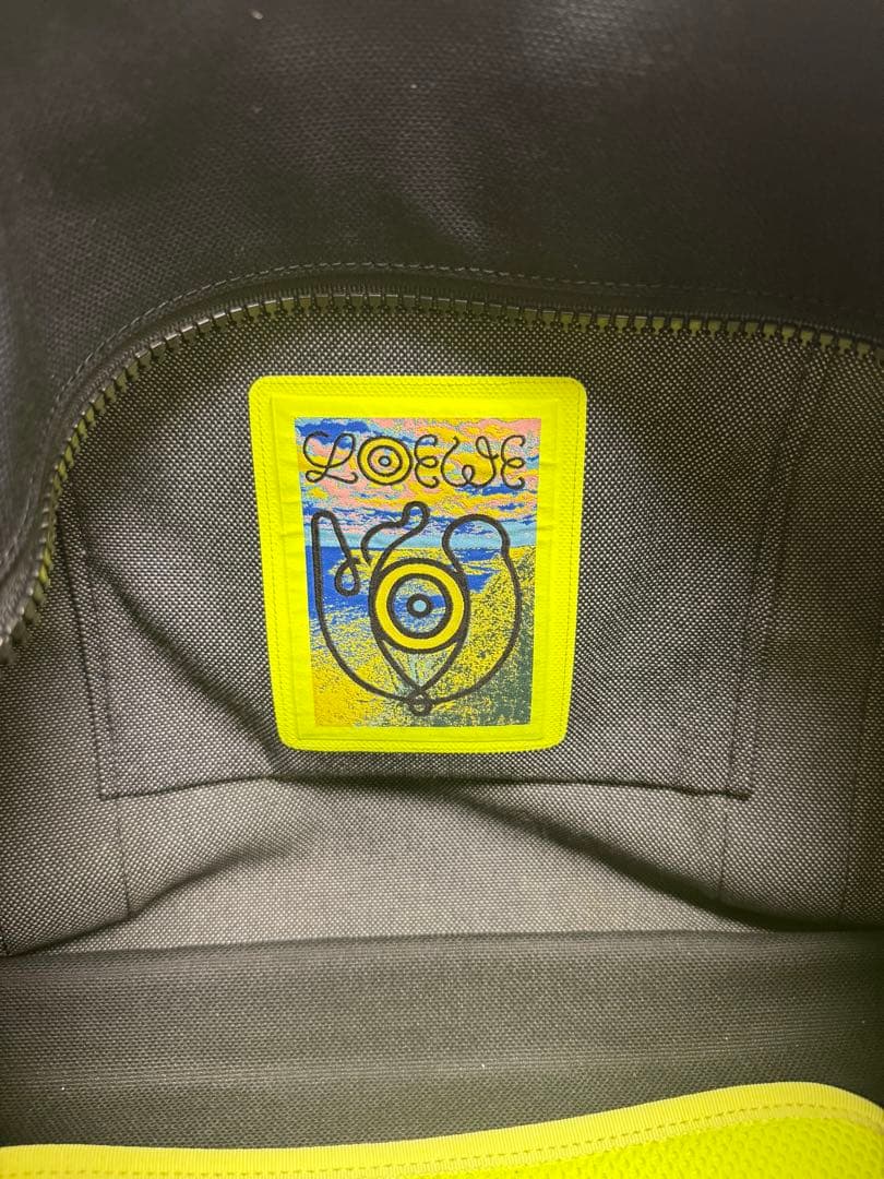 LOEWEロエベ　ELN メンズキャンバストートバッグ