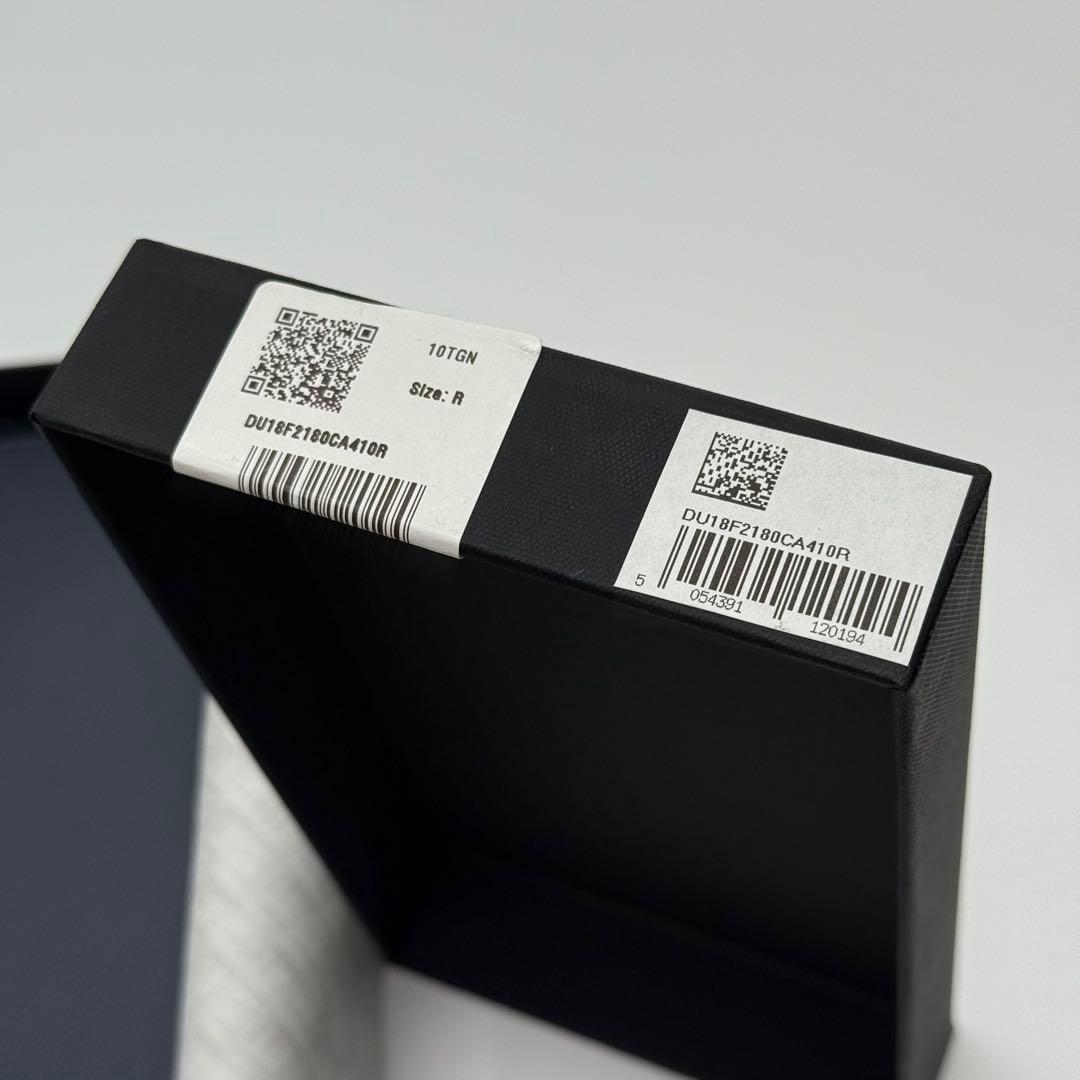 dunhill ダンヒル カドガン ラウンドファスナー 長財布 ネイビー カード