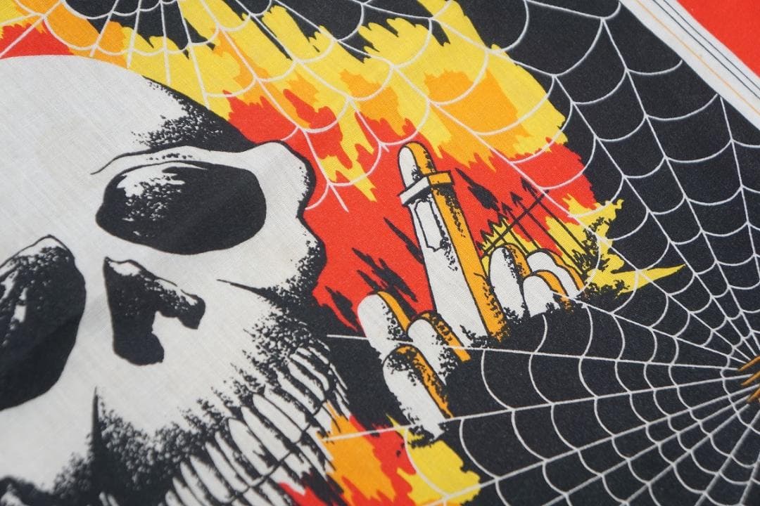 USA製 美品 80s ヴィンテージ バンダナ 幹田卓司 所有モデル 409P▲