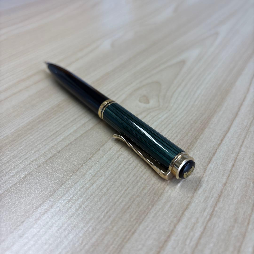 ペリカン スーベレーン　D600 シャープペンシル　0.7mm 緑縞