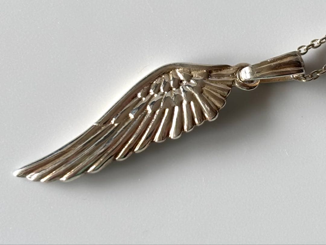 【王室御用達】GARRARD ガラード ウィング ネックレス シルバー925