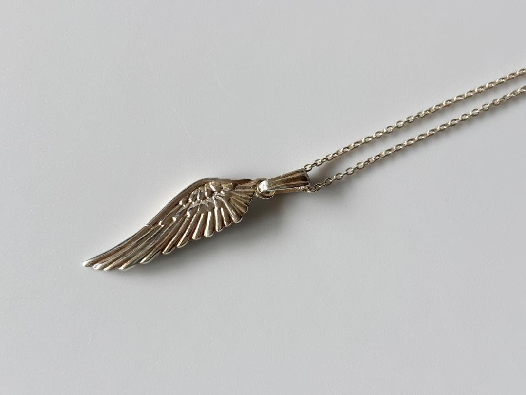 【王室御用達】GARRARD ガラード ウィング ネックレス シルバー925