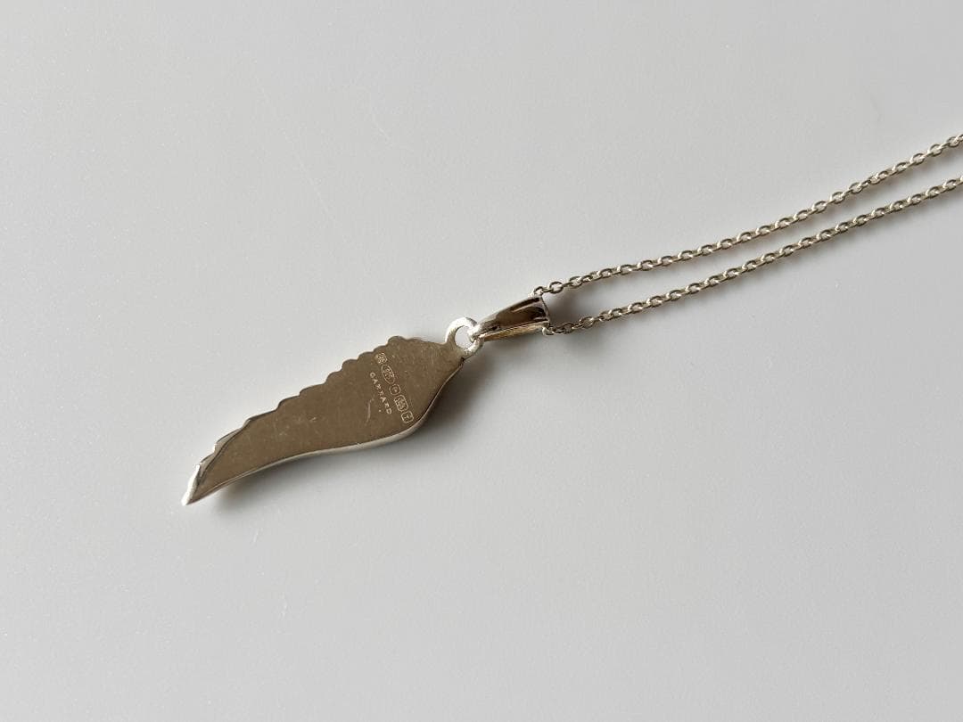 【王室御用達】GARRARD ガラード ウィング ネックレス シルバー925