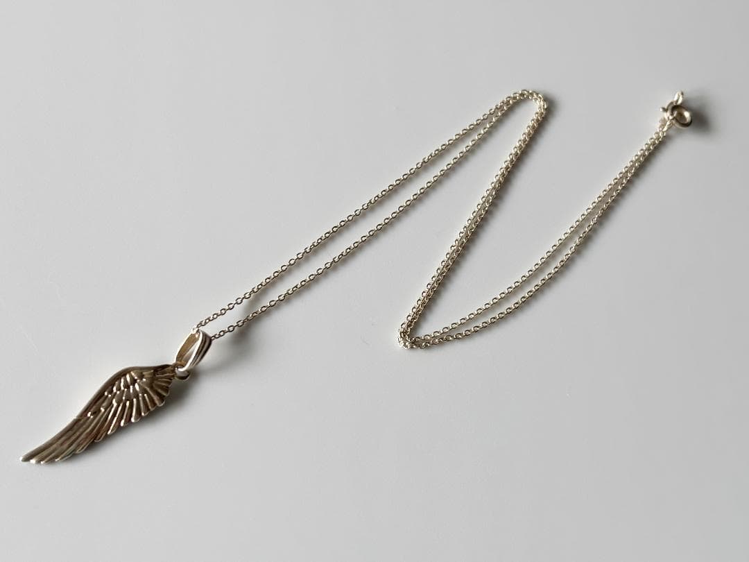 【王室御用達】GARRARD ガラード ウィング ネックレス シルバー925