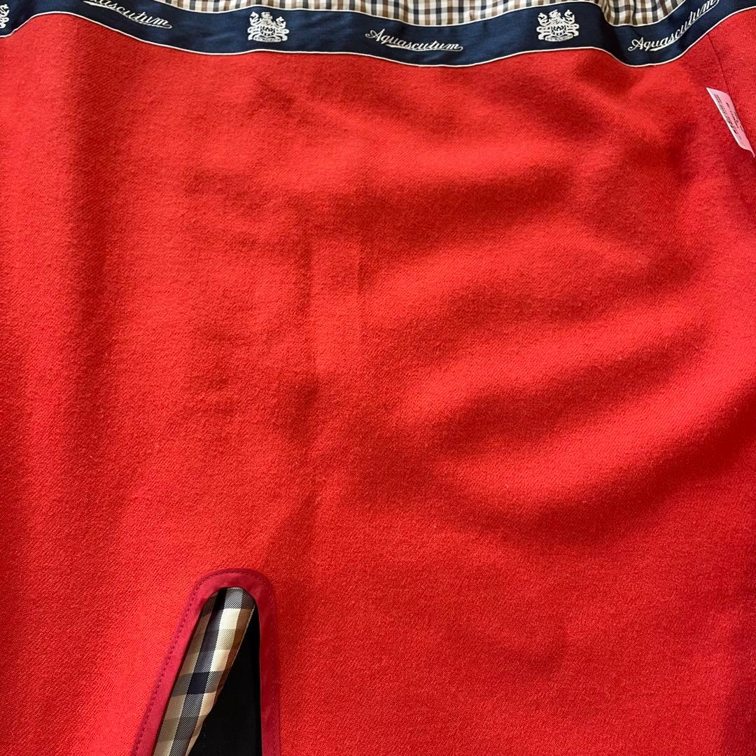 アクアスキュータム トレンチコート ネイビー 8 L相当 メンズ 通勤 ビジネス