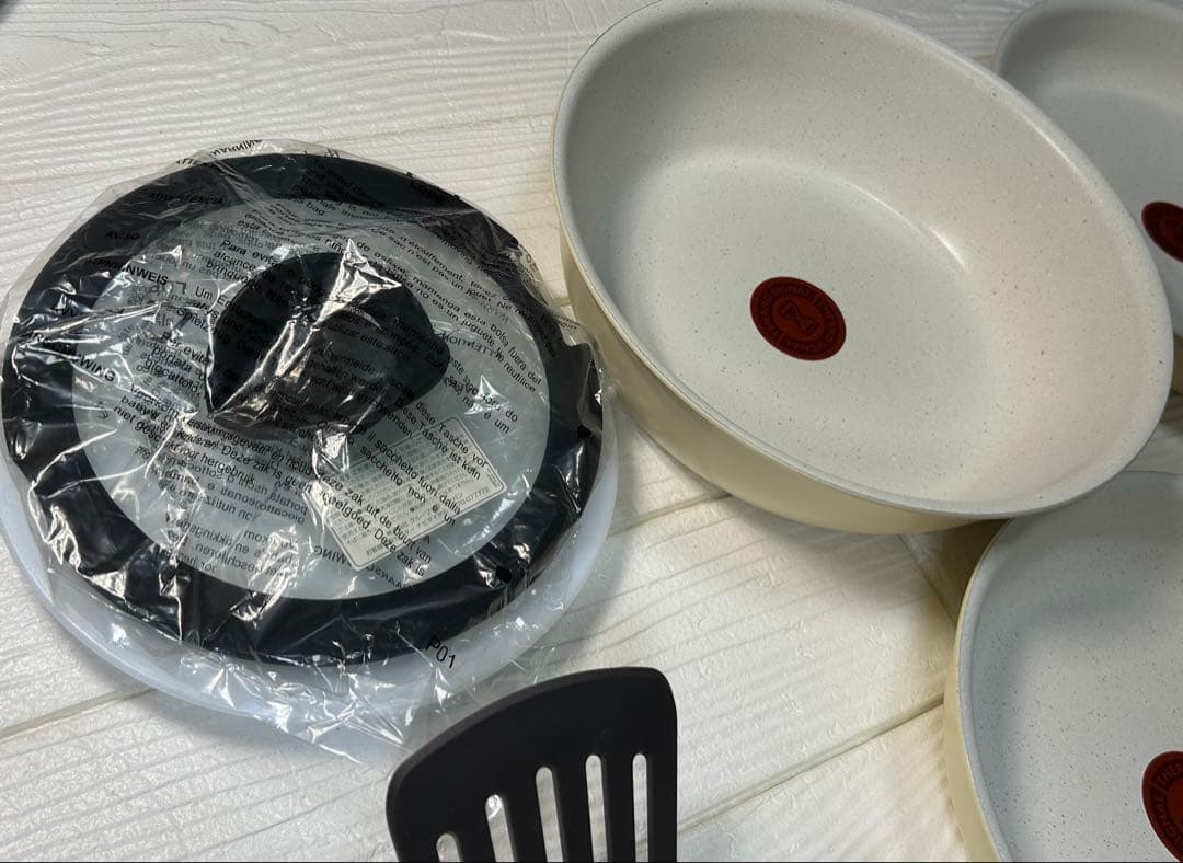 【展示品アウトレット】ティファール◇インジニオ・ネオ◇8点セット◇ハニーベージュ