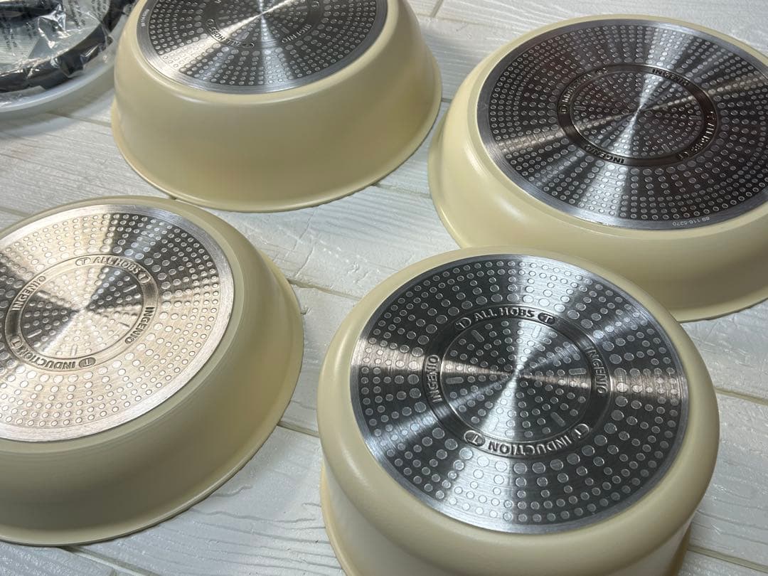 【展示品アウトレット】ティファール◇インジニオ・ネオ◇8点セット◇ハニーベージュ