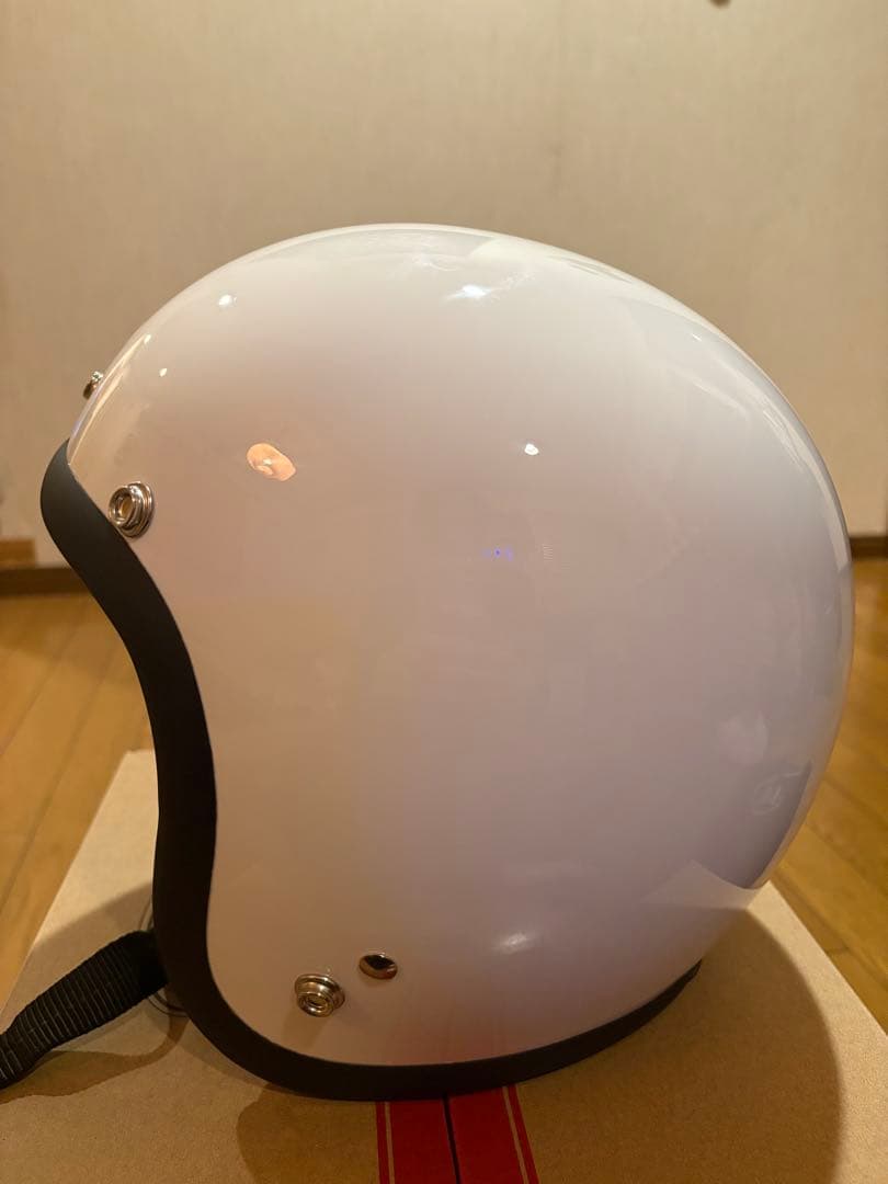 BELL 500-TXJ ホワイト ジェットヘルメット　M(59〜60)