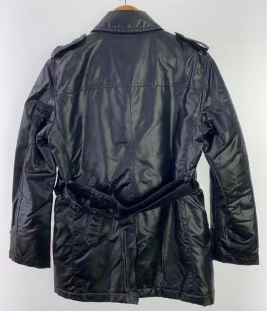 【冬コート】BURBERRY BLACK LABELノバチェック柄ナイロンコート