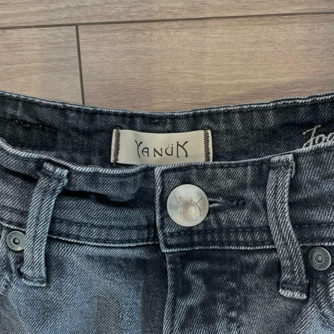 YANUK IENA 別注 JOAN OBK ルーズストレートデニム