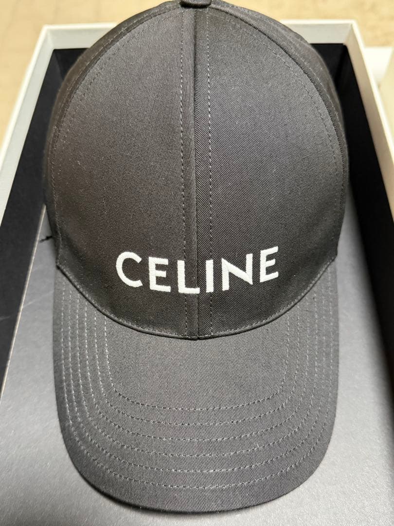 CELINE ベースボールキャップ / コットン