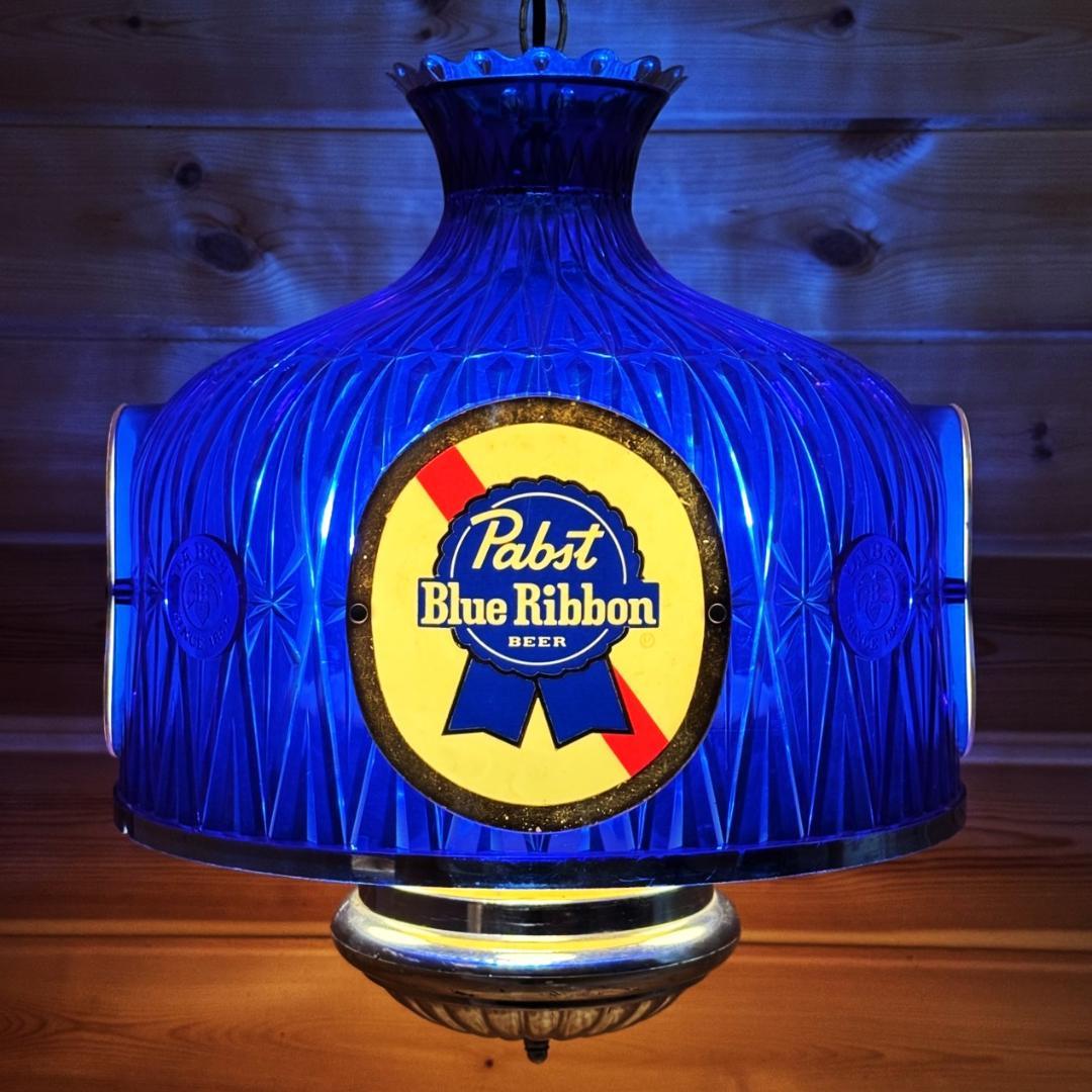 Pabst Blue Ribbon 吊り下げ ライト パブスト ビンテージ