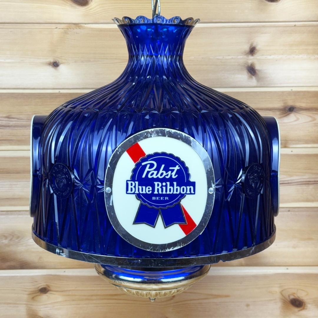 Pabst Blue Ribbon 吊り下げ ライト パブスト ビンテージ