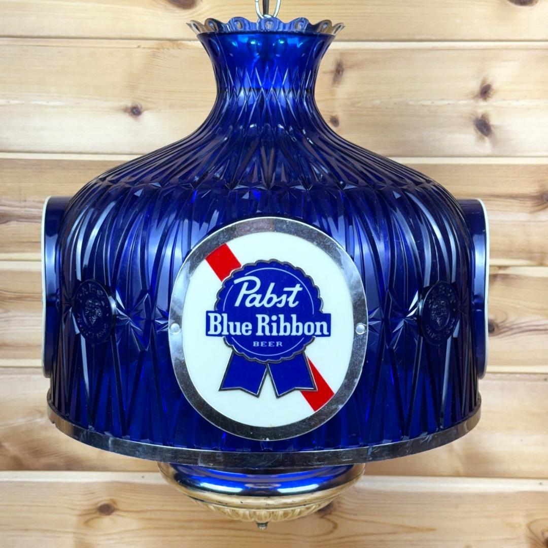 Pabst Blue Ribbon 吊り下げ ライト パブスト ビンテージ