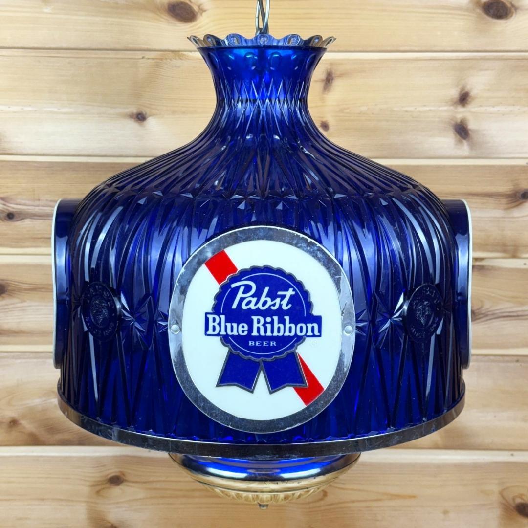Pabst Blue Ribbon 吊り下げ ライト パブスト ビンテージ