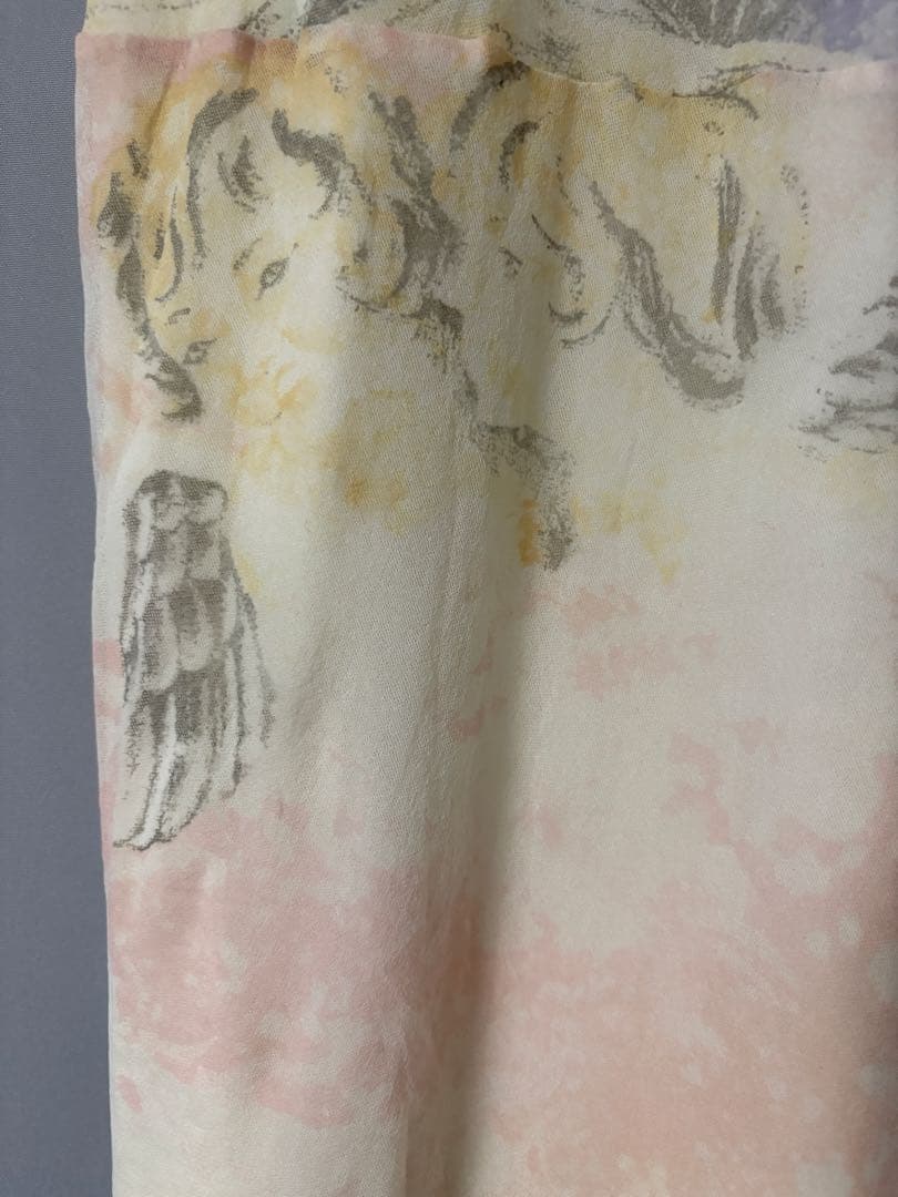 古着HELMUT LANG アートプリント ワンピース