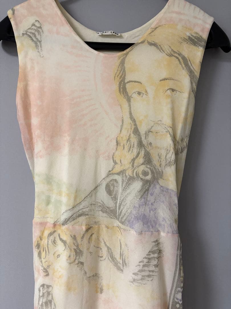 古着HELMUT LANG アートプリント ワンピース