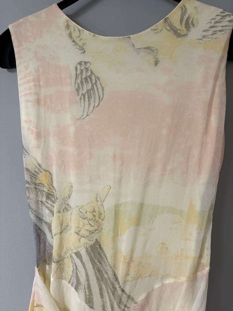 古着HELMUT LANG アートプリント ワンピース