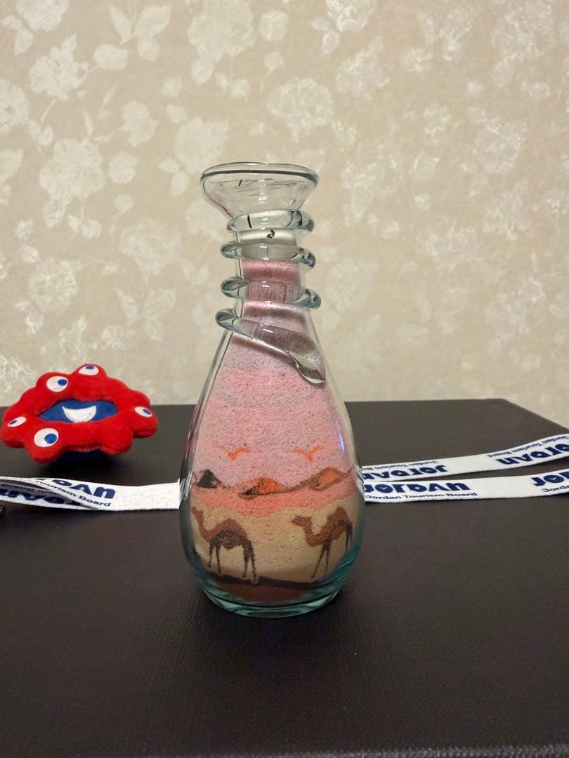 大阪万博のヨルダン館のサンドアート！