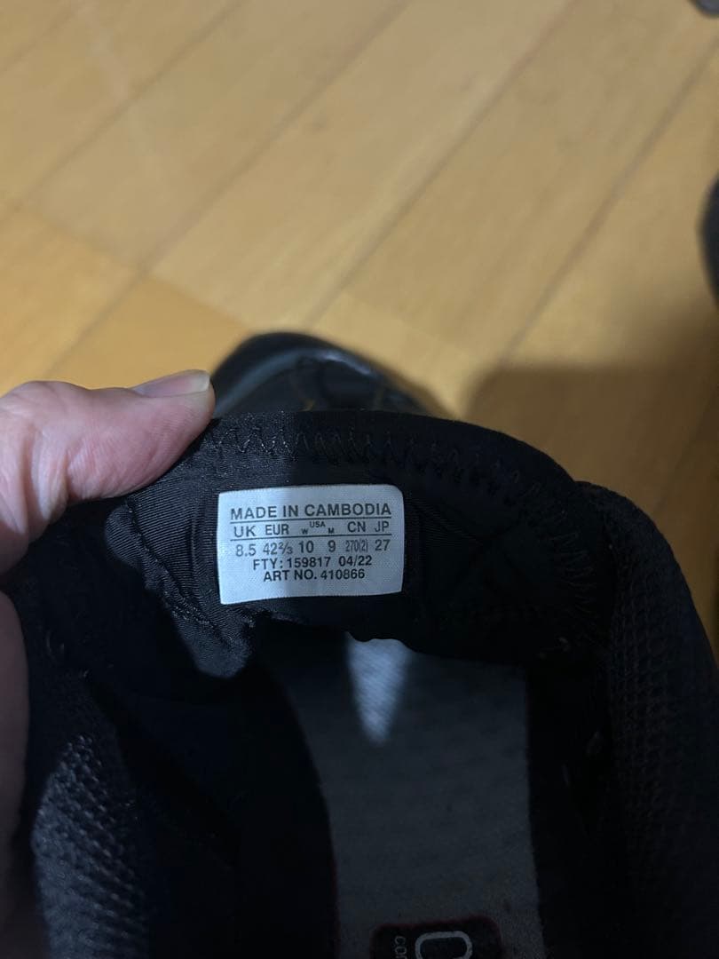 salomon xt-6 27.0 期間限定　ブラック　サロモン