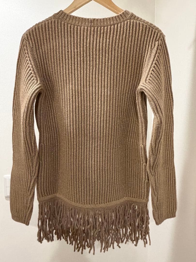 Max Mara フリンジニット