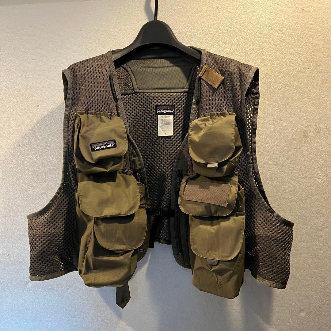 patagonia フィッシングベスト メッシュベスト