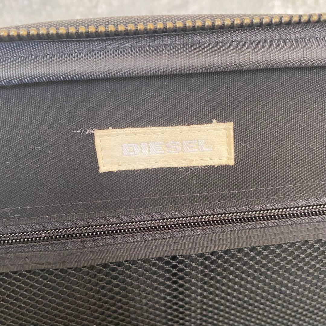 希少　レア　ディーゼル スーツケース　スタッズ　キャンバス　ブラック　y2k