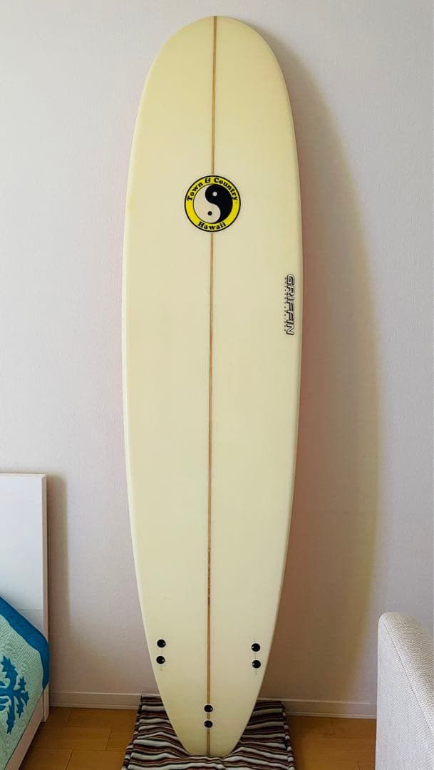 ファンボード 7‘6 ケース付き サーフボード ロング Town&Country