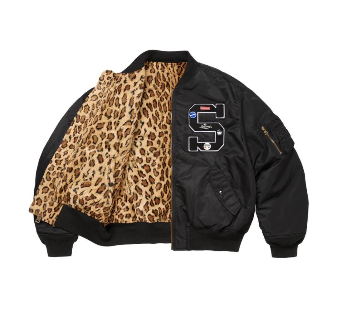 Supreme GOODENOUGH Reversible MA-1 黒 (L)