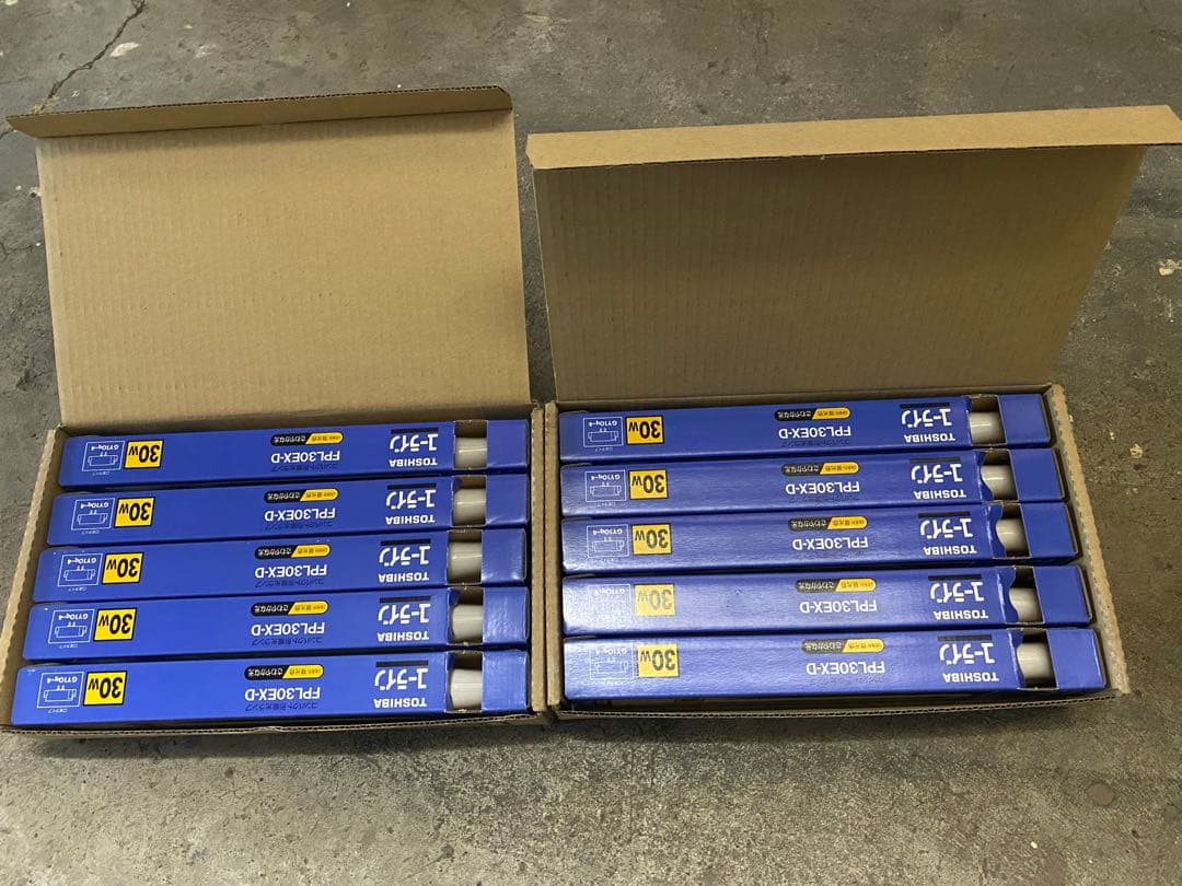 TOSHIBA FPL30EX-D 30W 10本セット