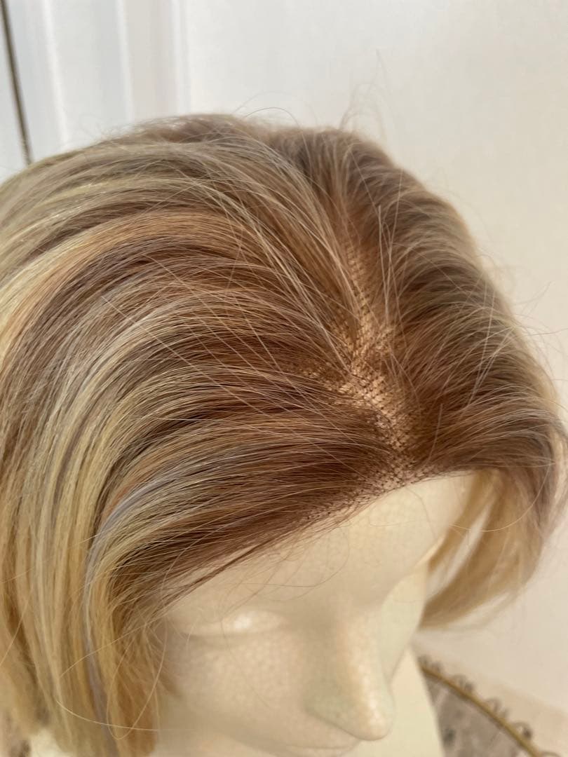 ブロンド ロングウィッグ グラデーション