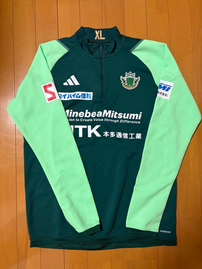 松本山雅　トレーニングハーフジップ