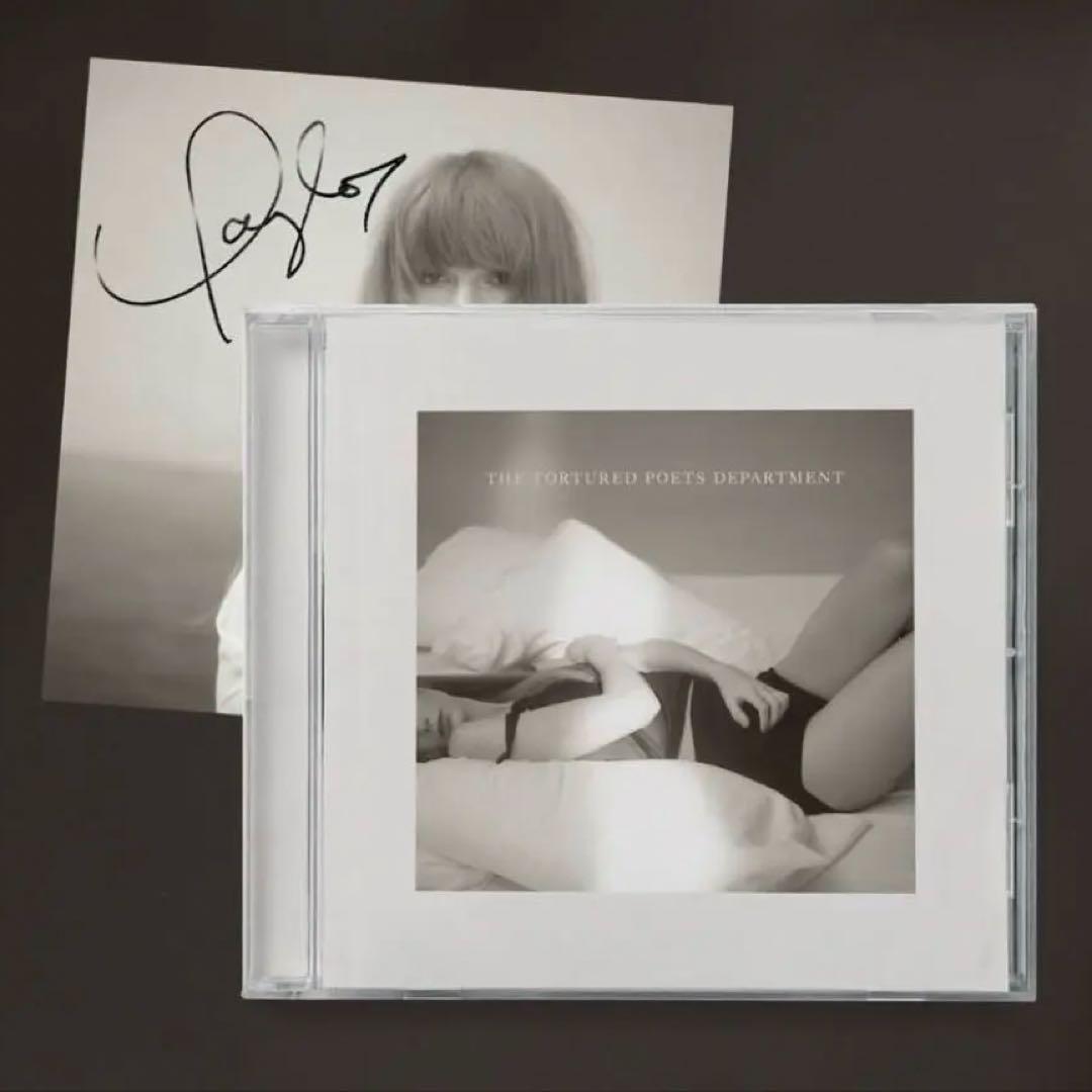 j*☆様 Taylor Swift TTPD 直筆サイン入り