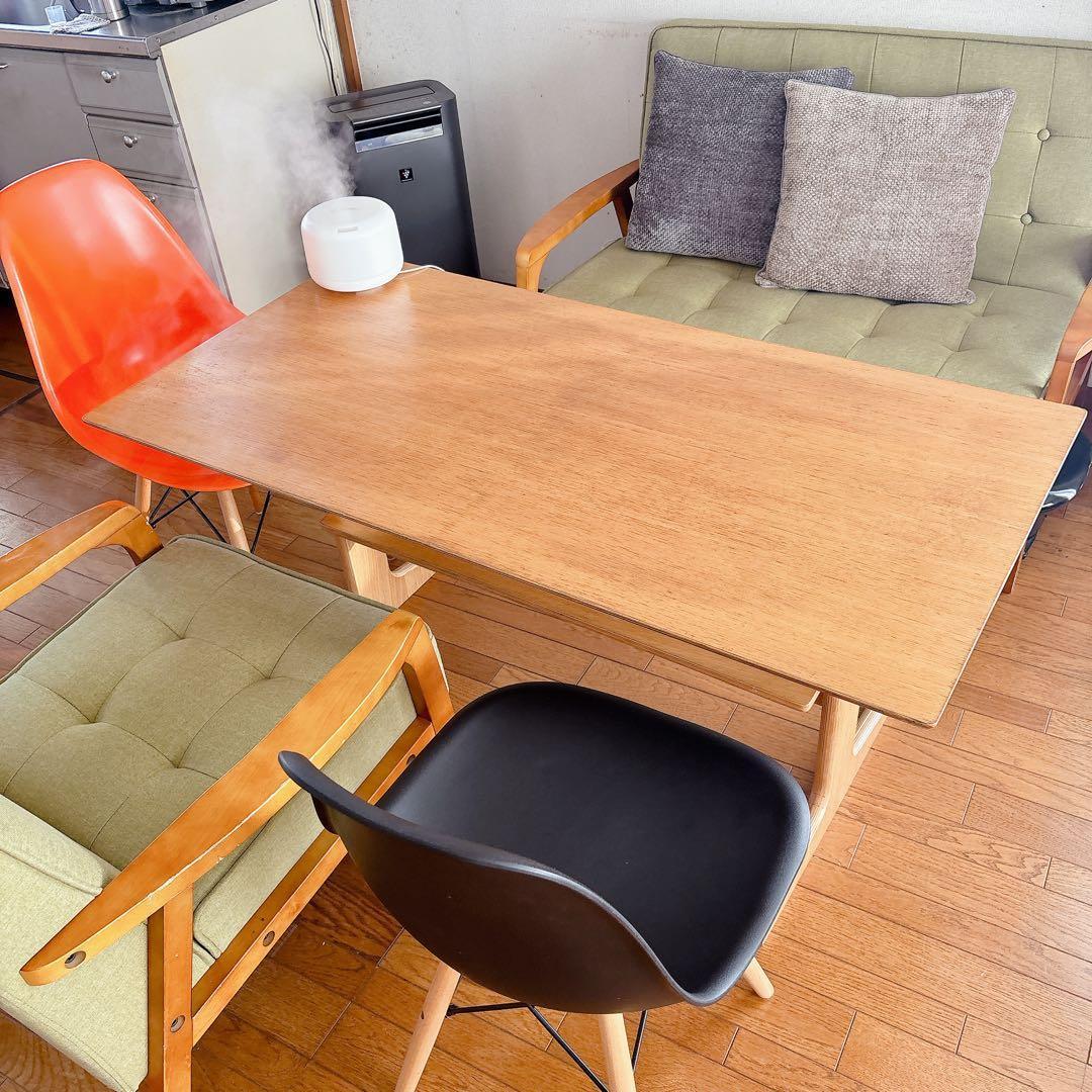 名品】無印 MUJI リビングでもダイニングでもつかえる ダイニングテーブル