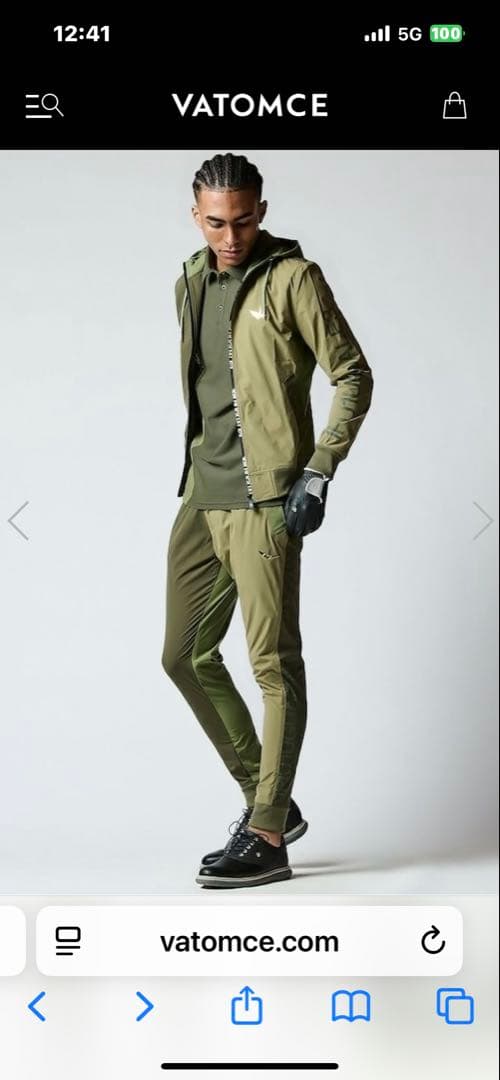 メンズウェア 1PIU1UGUALE3GOLF CRAZY WINDBREAKER SETUP