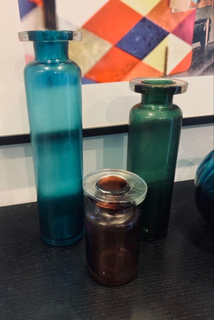 【BoConcept】ガラス花瓶5個セット【美品】