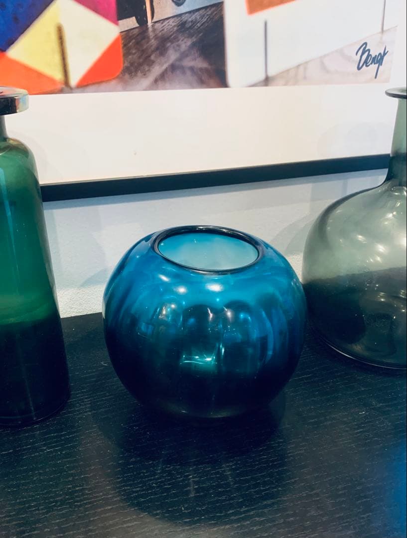 【BoConcept】ガラス花瓶5個セット【美品】